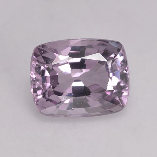 Spinelle pourpre naturelle coupe coussin, 1,72 ct, VVS-VS