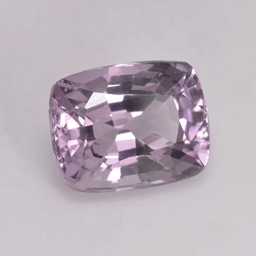 Spinelle pourpre naturelle coupe coussin, 1,72 ct, VVS-VS