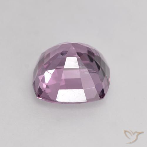 Spinelle Pourpre rosâtre très clair naturelle Coussin, 1.59 ct, VVS-VS