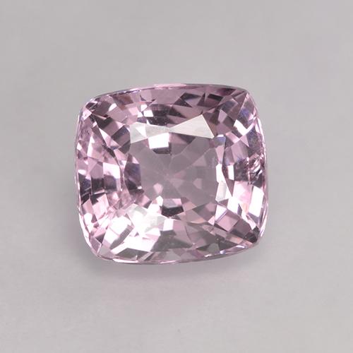 Spinelle Rose léger-moyen naturelle Coupe coussin, 1.54 ct, VS