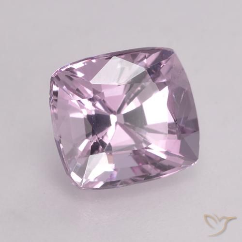 Spinelle Pourpre très clair naturelle Coussin, 1.53 ct, VS