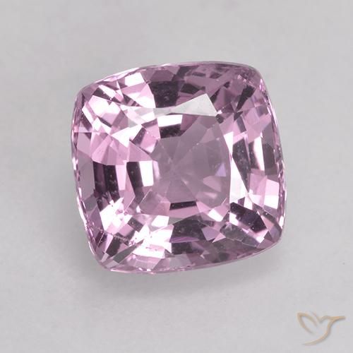 Spinelle Violet Rosâtre naturelle Coupe coussin, 1.72 ct, VS
