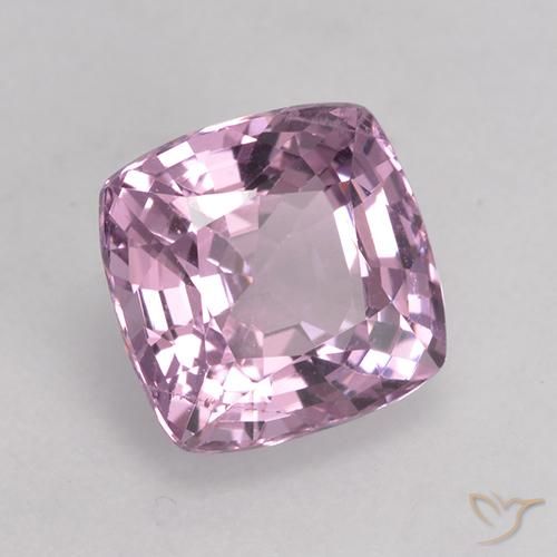 Spinelle Violet Rosâtre naturelle Coupe coussin, 1.72 ct, VS