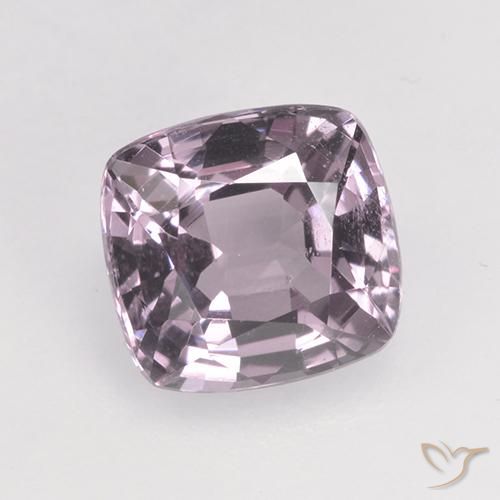 1.45ct Naturel Pourpre grisâtre léger Spinelle, Coussin, VS
