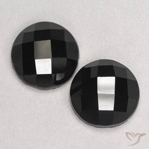 6.77ctw Naturel Noire Spinelle, Tour, Opaque