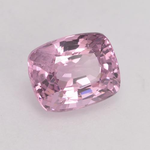 Spinelle rose naturelle coupe coussin, 1,43 ct, VS
