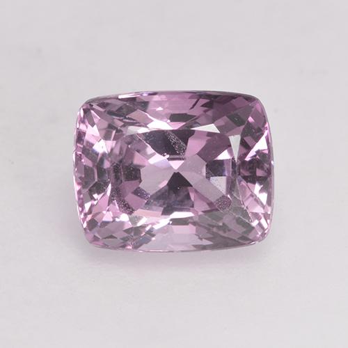 Spinelle Violet Rosâtre naturelle Coupe coussin, 1.86 ct, VS