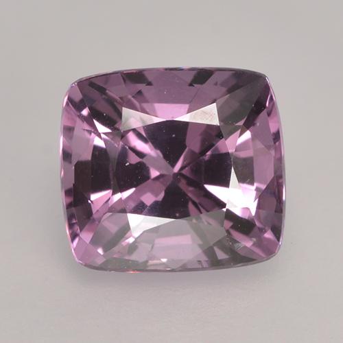 Spinelle mauve profond naturelle coupe coussin, 1,73 ct, VVS-VS