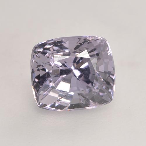 Spinelle Gris pourpre naturelle Coupe coussin, 1.46 ct, VVS-VS