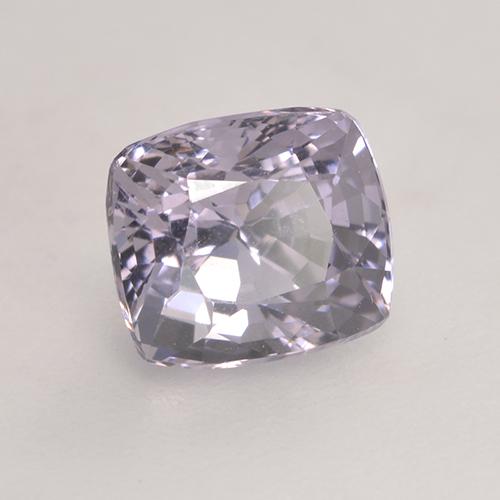 Spinelle Gris pourpre naturelle Coupe coussin, 1.46 ct, VVS-VS