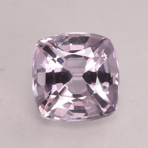 Spinelle pourpre naturelle coupe coussin, 1,43 ct, VVS-VS
