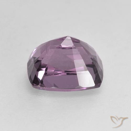 Spinelle Violet moyen-foncé naturelle Coussin, 1.54 ct, VVS-VS
