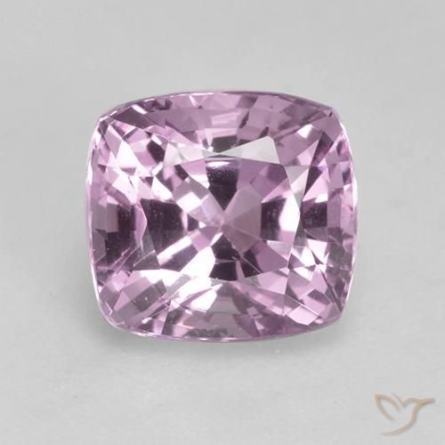 1.62ct Naturel Violet grisâtre léger Spinelle, Coussin, VVS-VS
