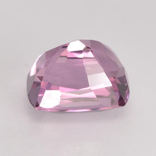 Spinelle pourpre naturelle coupe coussin, 1,82 ct, VVS-VS