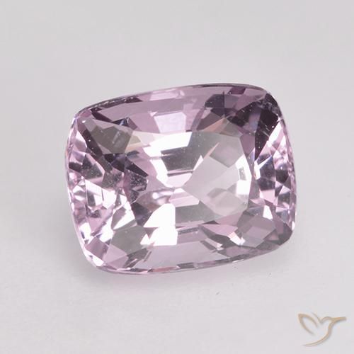 Spinelle Violet raisin très clair naturelle Coussin, 1.42 ct, VVS-VS