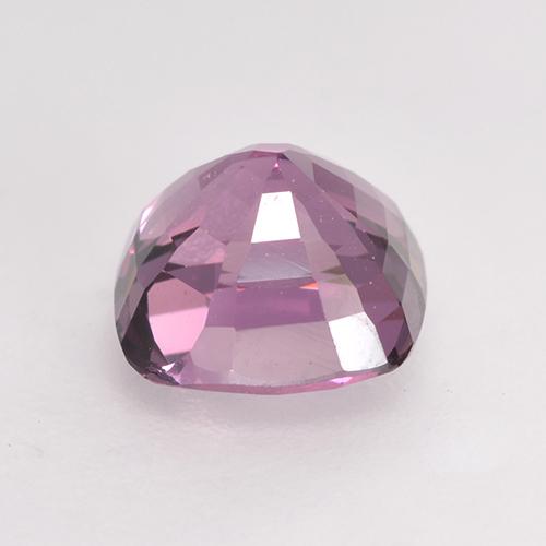 Spinelle pourpre naturelle coupe coussin, 1,52 ct, VVS