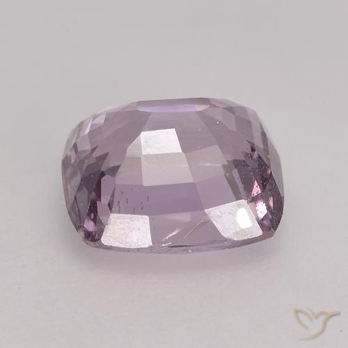 Spinelle Rose pourpre raisin léger naturelle Coussin, 1.61 ct, VS