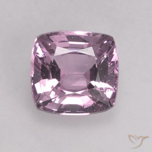 1.51ct Naturel Violet grisâtre léger Spinelle, Coussin, VS