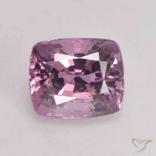Spinelle Lavande profond naturelle Coussin, 1.64 ct, VS