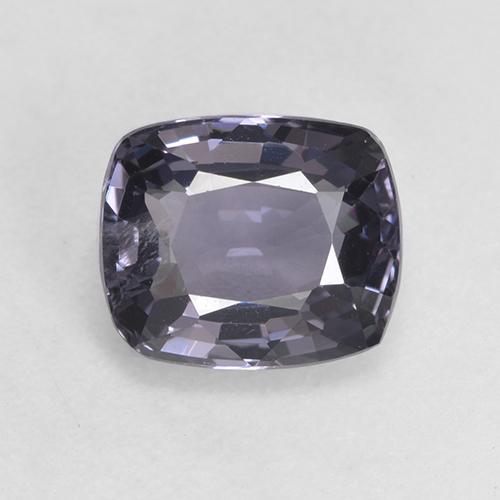 Spinelle Violet grisâtre naturelle Coupe coussin, 1.94 ct, VS