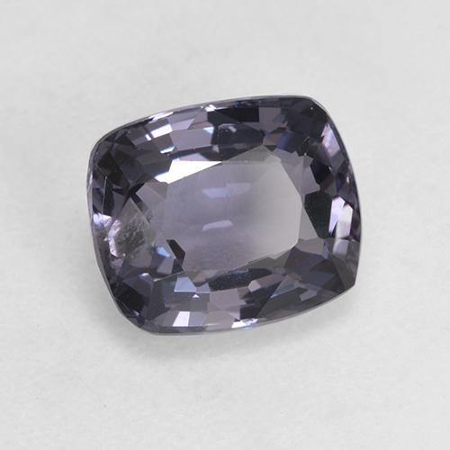 Spinelle Violet grisâtre naturelle Coupe coussin, 1.94 ct, VS