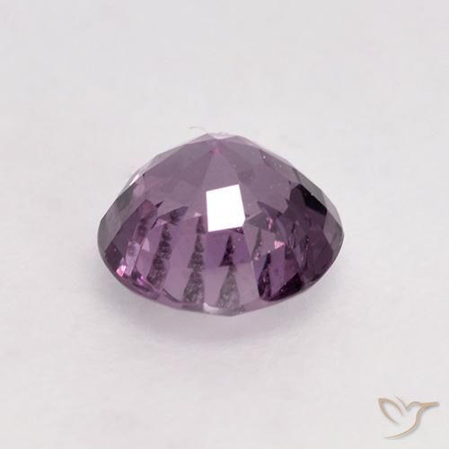 Spinelle Violet clair naturelle Coupe roude, 0.59 ct, VS