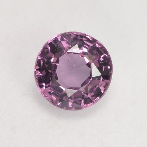 Spinelle Pourpre moyen naturelle Coupe roude, 0.55 ct, VS