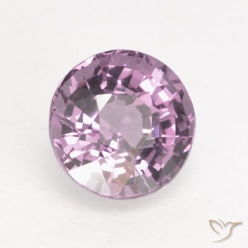Spinelle Pourpre moyen-foncé naturelle Coupe roude, 0.63 ct, VVS-VS