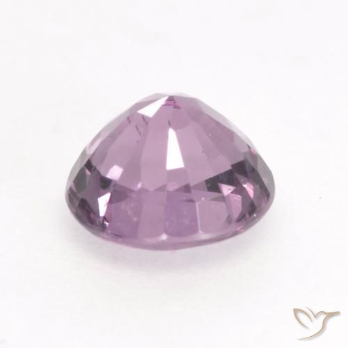 Spinelle Pourpre moyen-foncé naturelle Coupe roude, 0.63 ct, VVS-VS
