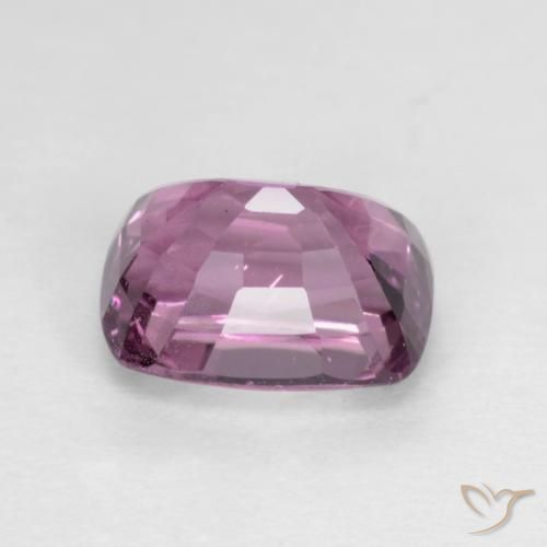 Spinelle Violet foncé naturelle Coussin, 1.66 ct, VS
