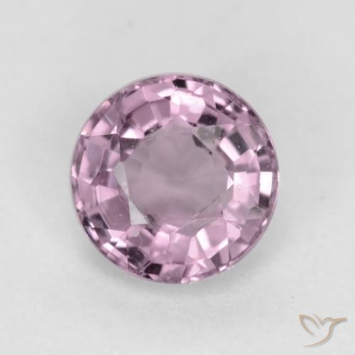 0.58ct Naturel Pourpre rosâtre très clair Spinelle, Tour, VVS