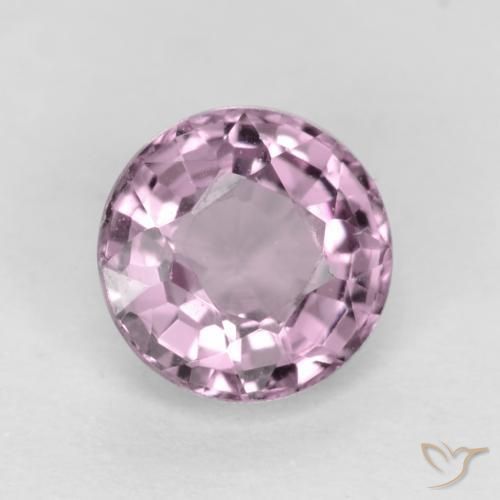 Spinelle Pourpre rosâtre très clair naturelle Tour, 0.58 ct, VVS