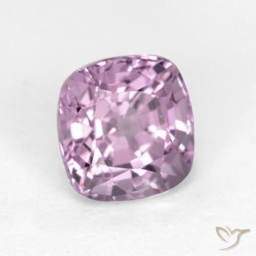 Spinelle Violet clair naturelle Coussin, 1.17 ct, VS