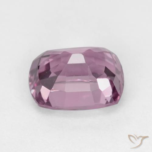 Spinelle Violet clair naturelle Coussin, 1.12 ct, VS