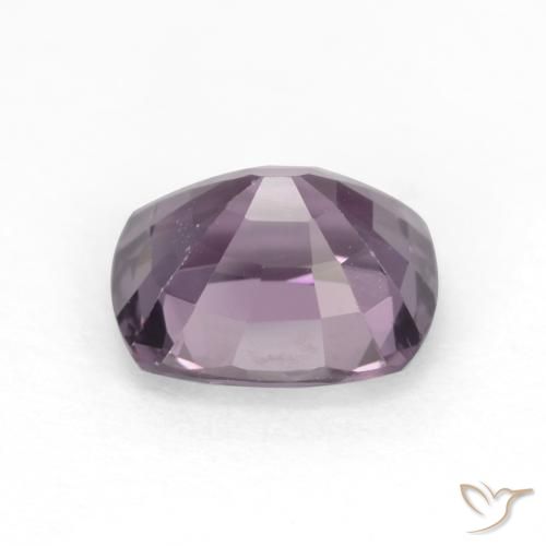 Spinelle Pourpre raisin léger naturelle Coussin, 1.34 ct, VS