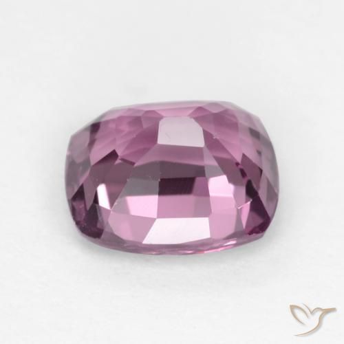 Spinelle Violet clair naturelle Coussin, 1.06 ct, VS