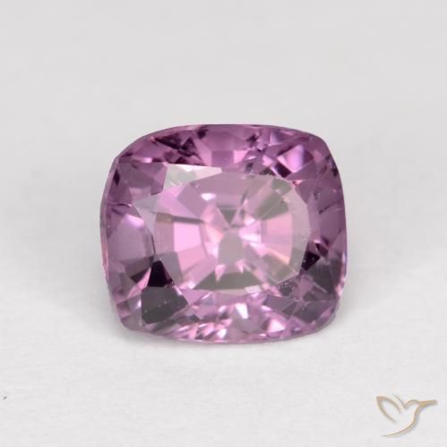 0.87ct Naturel Pourpre moyen Spinelle, Coussin, VS-SI