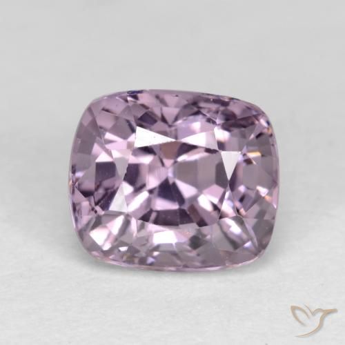 1.34ct Naturel Pourpre gris Spinelle, Coussin, VS