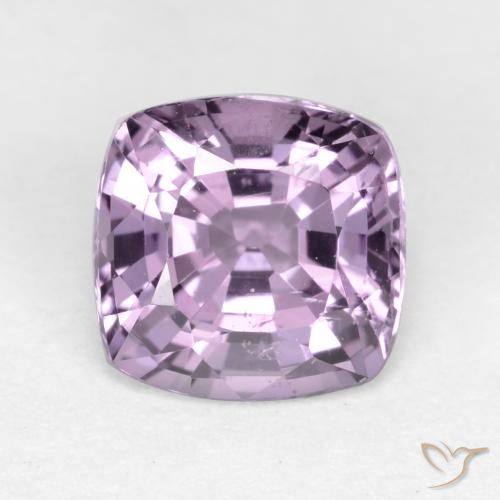 1.22ct Naturel Violet raisin très clair Spinelle, Coussin, VS