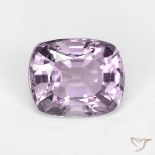 1.33ct Naturel Violet raisin très clair Spinelle, Coussin, VS