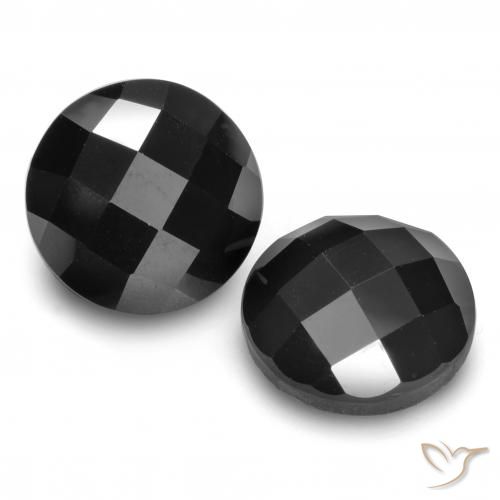 14.91ctw Naturel Noire Spinelle, Tour, Opaque