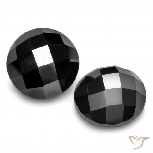 14.65ctw Naturel Noire Spinelle, Tour, Opaque