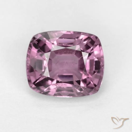 1.24ct Naturel Pourpre moyen Spinelle, Coussin, VS