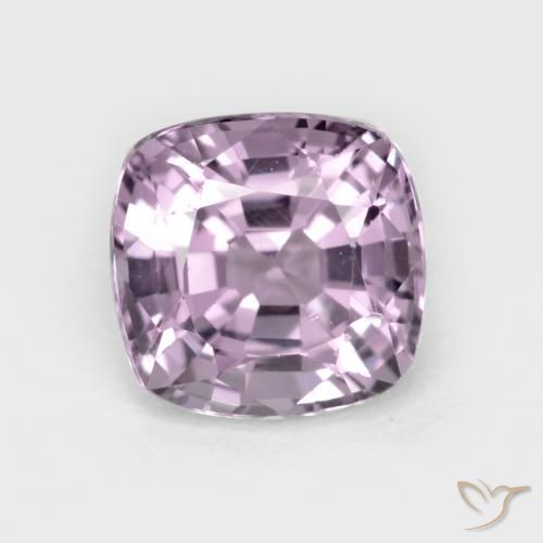 1.33ct Naturel Pourpre très clair Spinelle, Coussin, VS