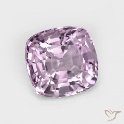 Spinelle Pourpre très clair naturelle Coussin, 1.33 ct, VS