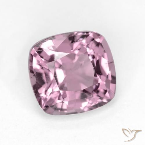 Spinelle Pourpre moyen-léger naturelle Coussin, 1.33 ct, VS