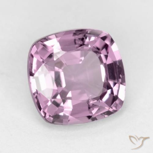 Spinelle Violet clair naturelle Coussin, 1.12 ct, VS