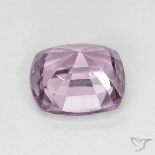 Spinelle Pourpre moyen naturelle Coussin, 1.24 ct, VS