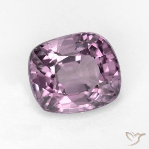Spinelle Pourpre raisin naturelle Coussin, 1.17 ct, VS