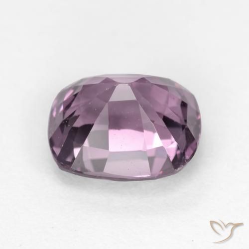 Spinelle Pourpre raisin naturelle Coussin, 1.17 ct, VS